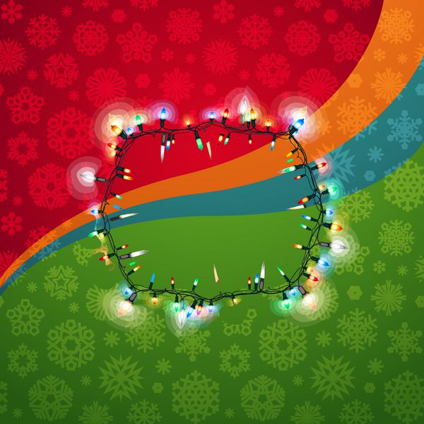 الگوی بدون درز کریسمس با تخته سیاه تزئین شده با چراغ تغییرات قرمز و سبز الگوی قابل ویرایش در نمونه ها مسیرهای برش در قالب jpg اضافی گنجانده شده است