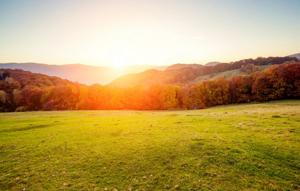 عکس خفن عکس طلوع پاییزی