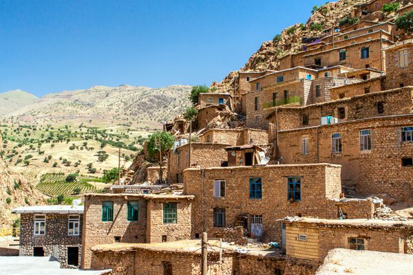 پالنگان - روستای سنگی قدیمی در کردستان ایران