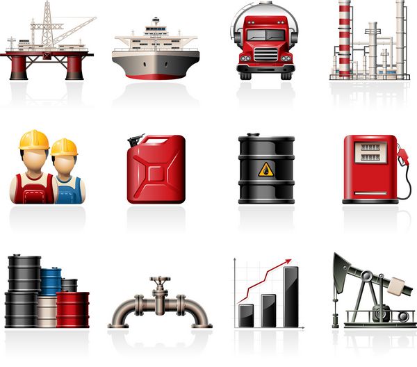 نمادهای صنعت نفت