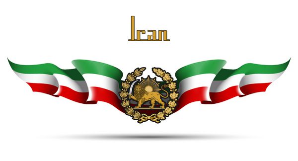 وکتور بنر جشن با پرچم های ایران