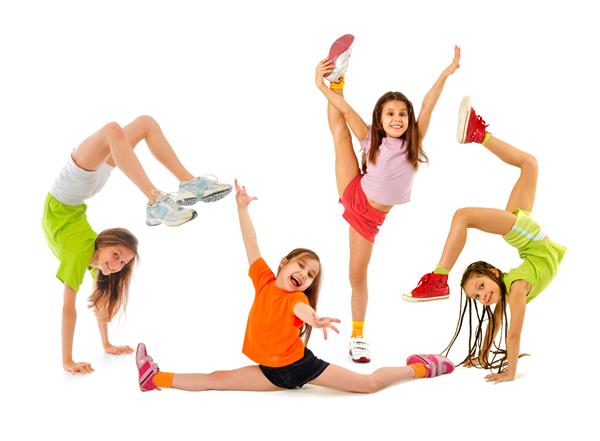 بچه های ورزشی شاد