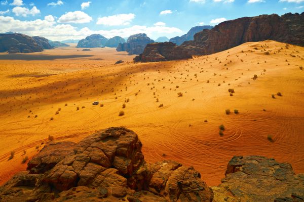 صحرای وادی اردن