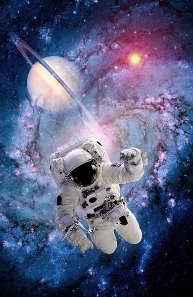 فضانورد spman power sp suit سیاره مارپیچی کهکشانی عناصر این تصویر ارائه شده توسط ناسا