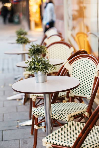 کافه خیابانی در استکهلم