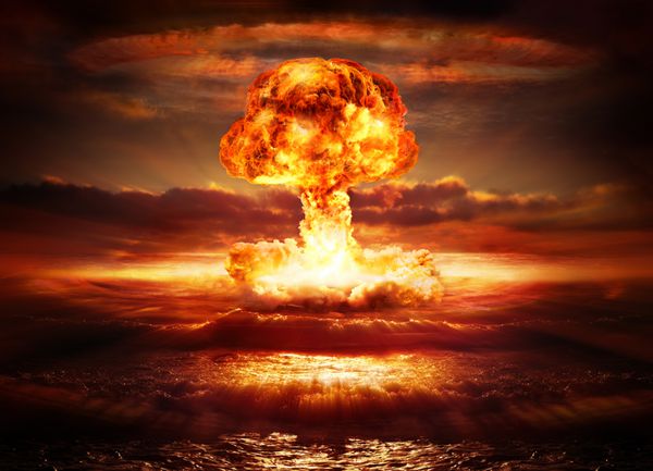انفجار بمب هسته ای در اقیانوس