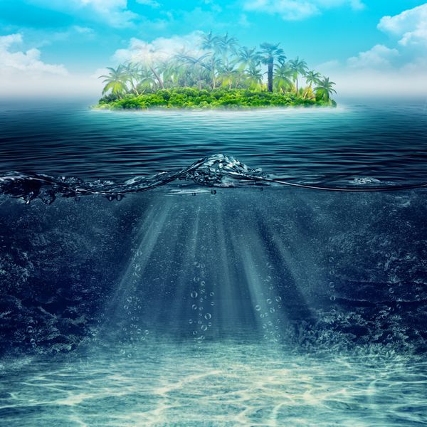 عکس آسمان ابری غمگین