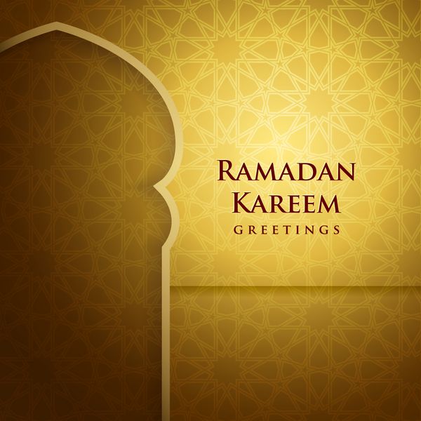 پس زمینه تبریک ماه مبارک رمضان رمضان کریم به معنای ماه مبارک رمضان است