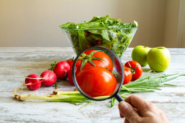 تجزیه و تحلیل مواد غذایی سبزیجات بدون آفت کش