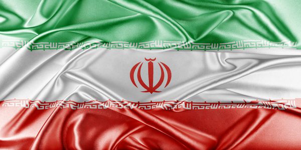 پرچم ایران پرچم با بافت ابریشمی براق زیبا