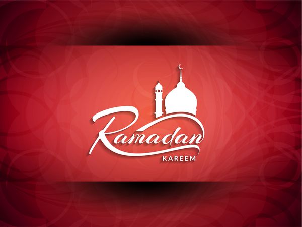 طرح کارت تزئینی رمضان کریم