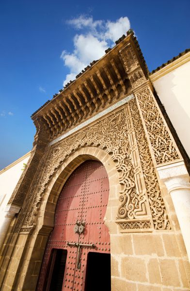 ورودی مقبره مولای اسماعیل مکنس مراکش