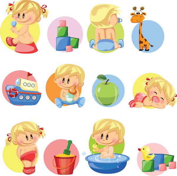  عکس کارتونی بچه