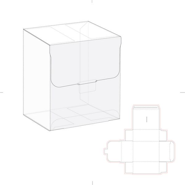 الگو بسته بندی جعبه