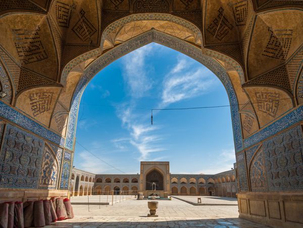 مسجد جامع یا جمعه اصفهان ایران
