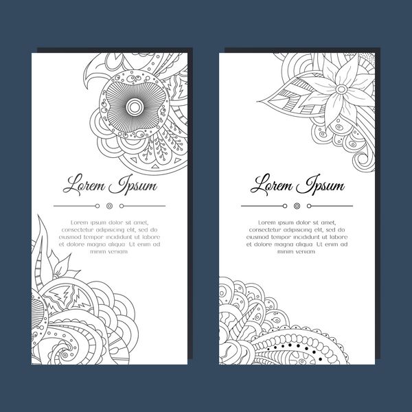 کارت پستال زیبا با زیورآلات زنتگل گل پس زمینه انتزاعی مزین مناسب برای کارت دعوت عروسی مهمانی جشن بروشور بنر زیور هندی شرقی وکتور