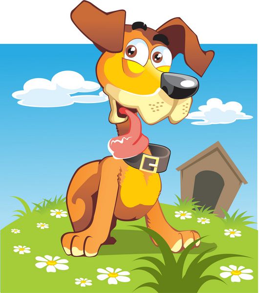 عکس خفن عکس سگ کارتونی بامزه