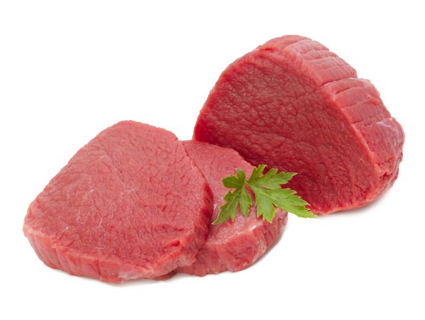 گوشت خام جدا شده