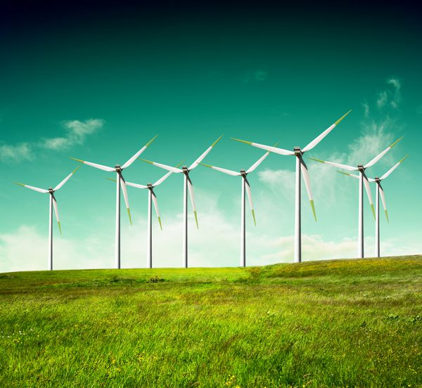 محیط زیست سبز انرژی جایگزین