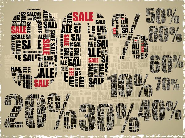 درصد از واحدهای متشکل از فروش کلمه