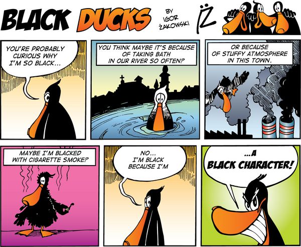 اردک های سیاه کمیک استریپ قسمت 67