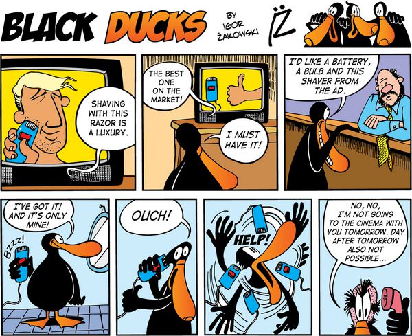 اردک های سیاه کمیک استریپ قسمت 69