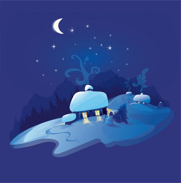  عکس برف و کریسمس