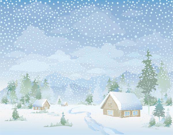  عکس برف و کریسمس