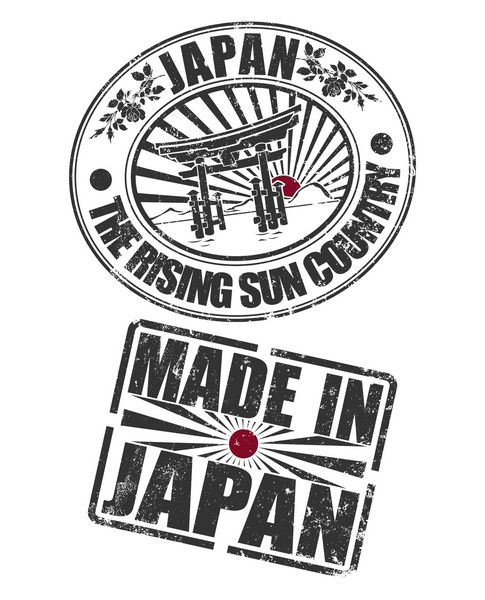 تمبر ژاپن و طلوع خورشید