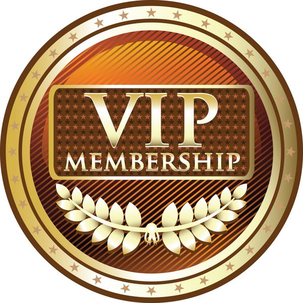 مدال طلا عضویت vip