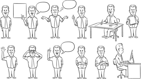  عکس کارتونی ثروتمند