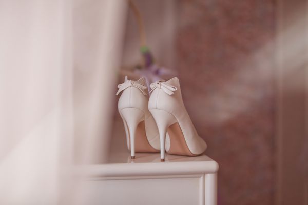 کفش عروس سفید زنانه