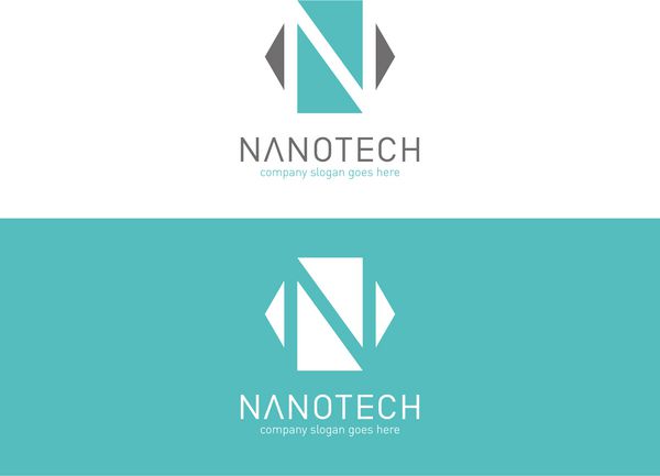 الگوی لوگو فناوری زیستی نانو آزمایشگاهی مولکولی برند نام تجاری شرکت شرکت هویت لوگوتایپ طراحی تمیز و مدرن