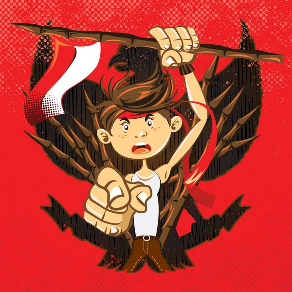 قهرمانان ملی اندونزی جنگجوی وطن پرست
