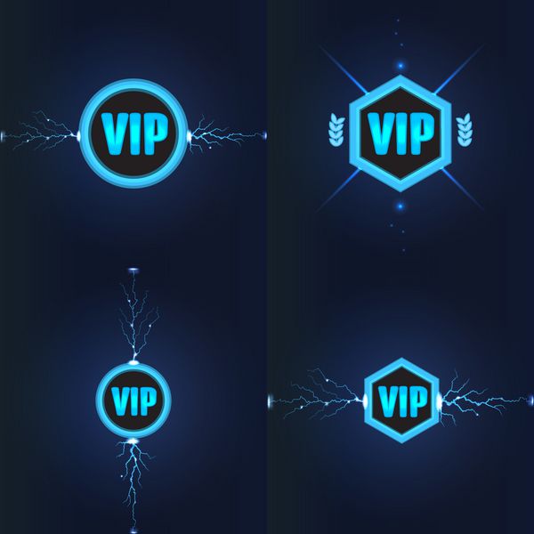 مجموعه لوگوهای باشگاه vip