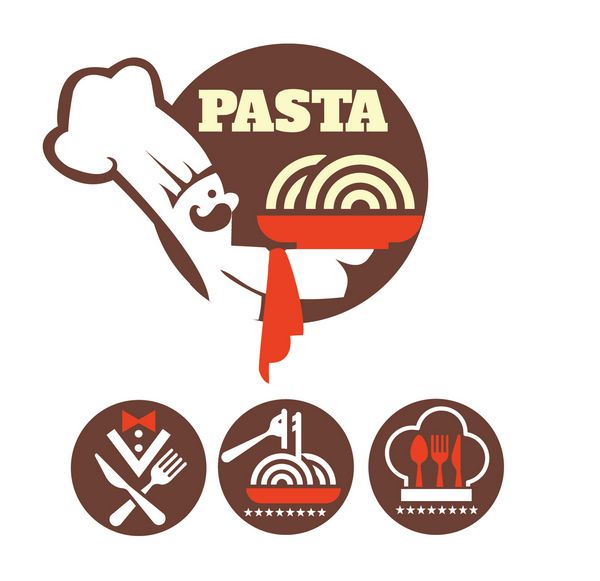 لوگوی رستوران پاستا