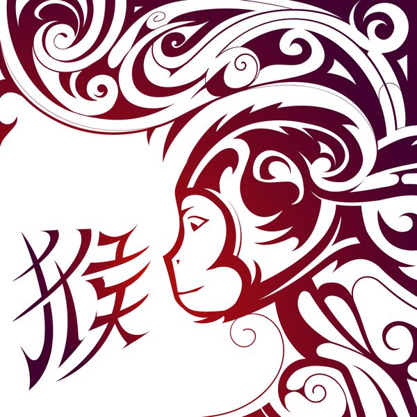 نماد میمون سال نو چینی
