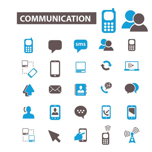 ارتباط اتصال صحبت تجاری تماس چت تلفن پیام تماس فناوری ابزار تلفن اتصال فناوری نمادهای تلفن همراه مجموعه بردار علائم