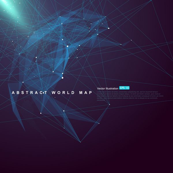 نقطه نقشه جهان خط ترکیب سطح نشان دهنده جهانی اتصال شبکه جهانی معنی بین المللی