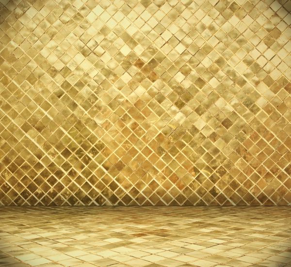 داخلی موزاییک طلایی