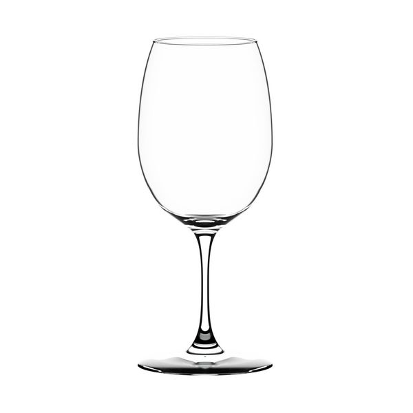 لیوان سفید خالی جدا شده روی سفید
