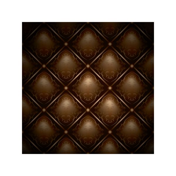 وکتور بدون درز بسته بندی الگوی چستر پس زمینه شکلاتی