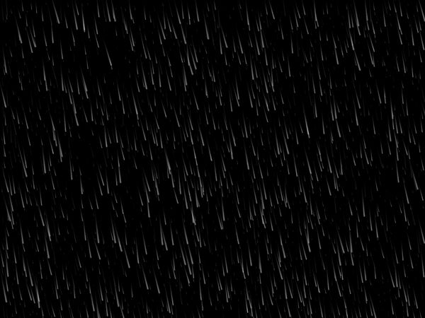 قطرات باران در پس زمینه سیاه وکتور