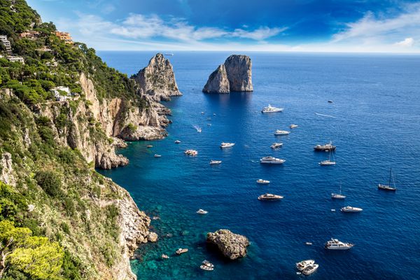 جزیره کاپری در ایتالیا