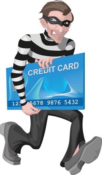 مرد سارق کارت اعتباری را دزدید سرقت آنلاین پول