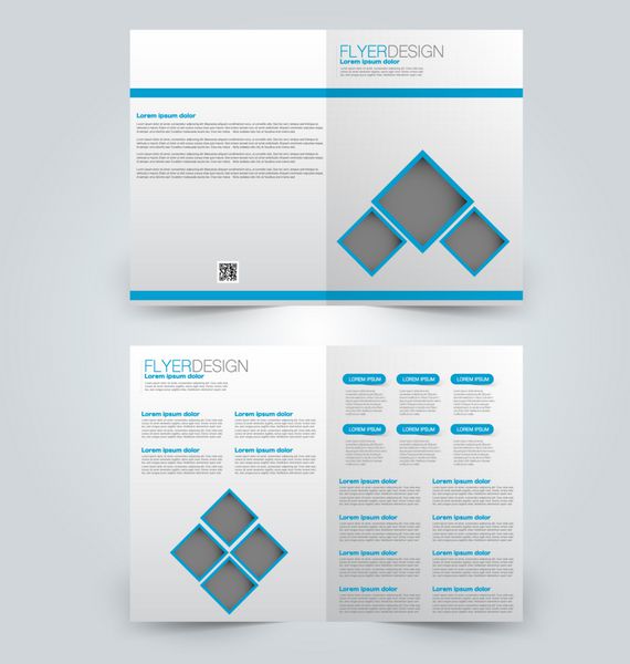 پس زمینه طراحی بروشور انتزاعی قالب بروشور می تواند برای جلد مجله مدل کسب و کار آموزش ارائه گزارش استفاده شود رنگ آبی