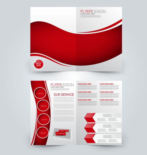 پس زمینه طراحی بروشور انتزاعی قالب بروشور می تواند برای جلد مجله مدل کسب و کار آموزش ارائه گزارش استفاده شود رنگ قرمز
