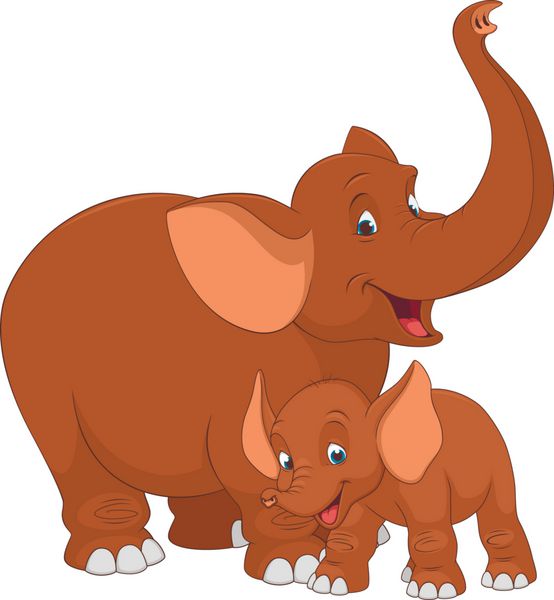 فیل و توله