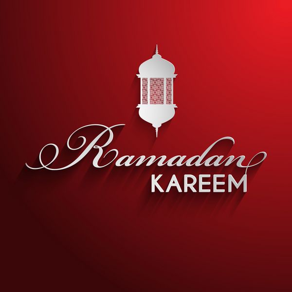 پس زمینه تزئینی ماه مبارک رمضان