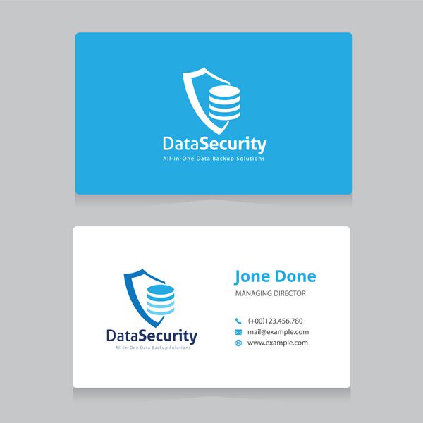 آرم امنیت داده لوگوی امنیتی